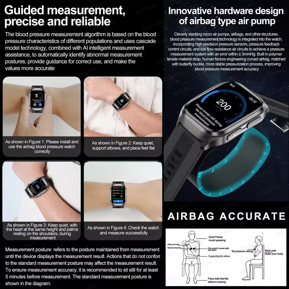 2026 New Upgrade AI Diagnostic – обзор и цена Fall Detection Watch