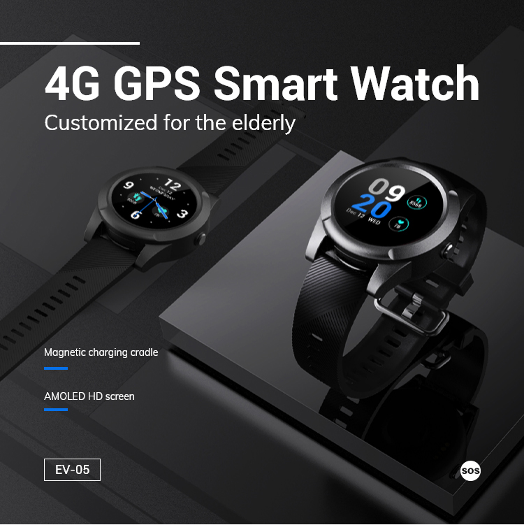 Senior GPS Tracking Smart Watc – обзор и цена Fall Detection Watch