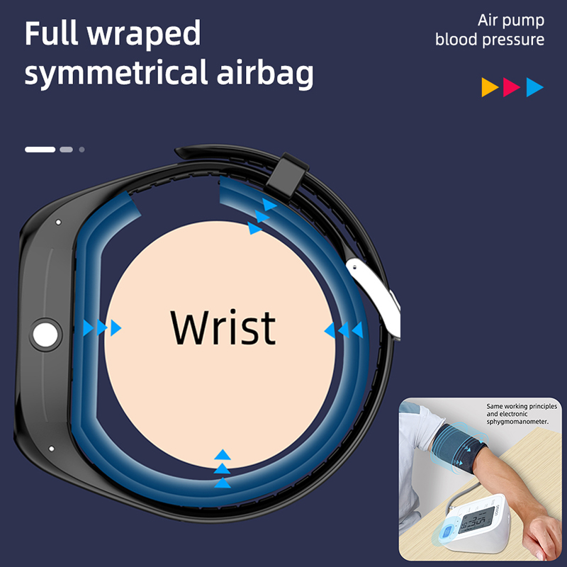 New Blood Pressure Blood Oxyge – обзор и цена Fall Detection Watch