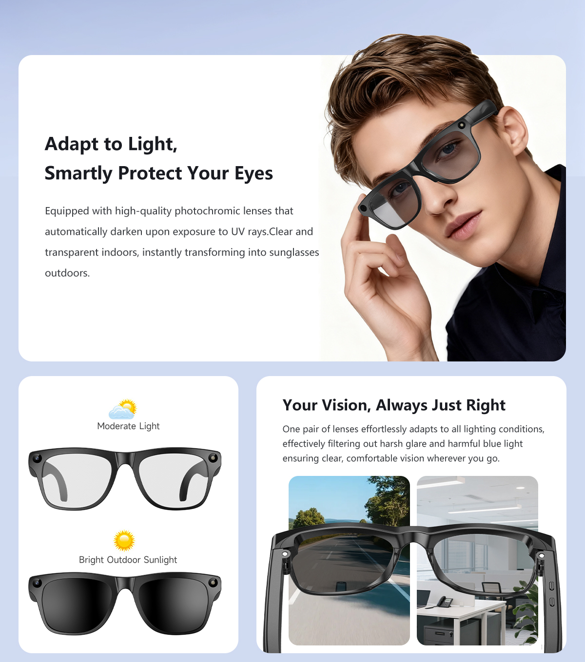 AI Smart Glasses Camera AI Pho – обзор и цена Smart Glasses Lens