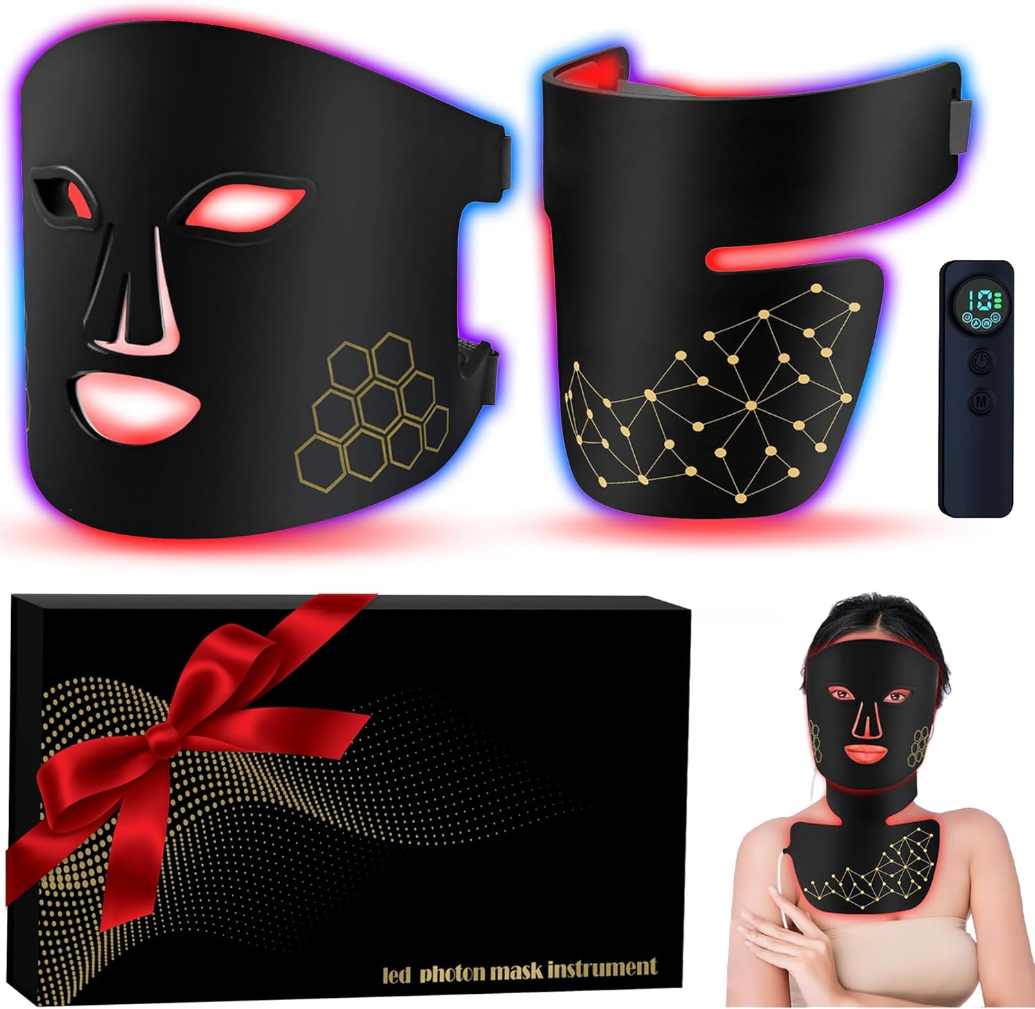 Red Light Therapy for Face and – обзор и цена Galvanic Skin Sensor