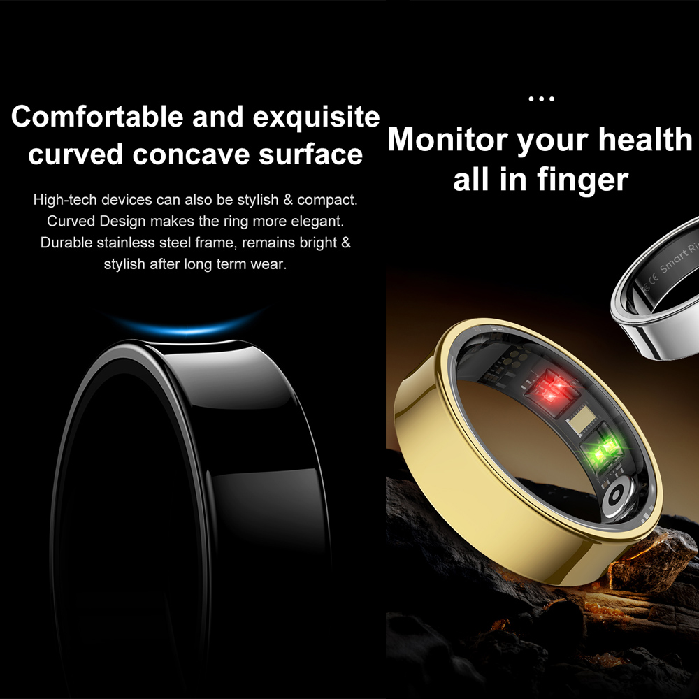 R09 Stainless Steel Smart Ring – обзор и цена Temperature Ring Skin