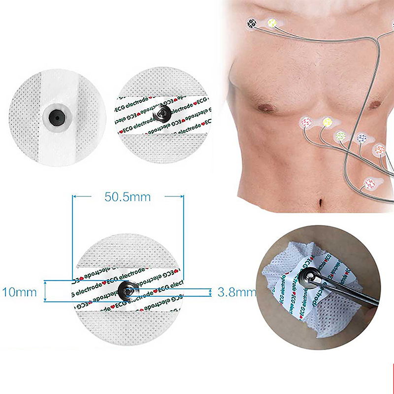 50PCS/Bag Electrode Patch  Dis – обзор и цена Ecg Patch Monitor