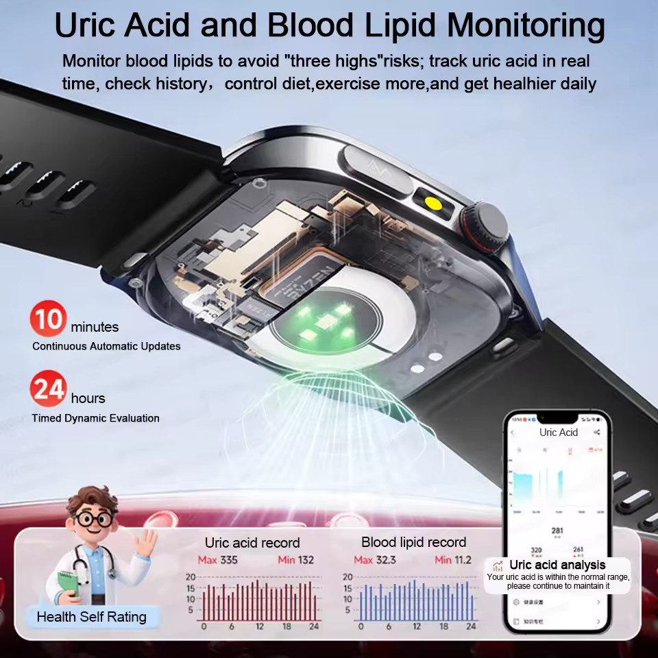 2026 New Health Smart Watch La – обзор и цена Fall Detection Watch