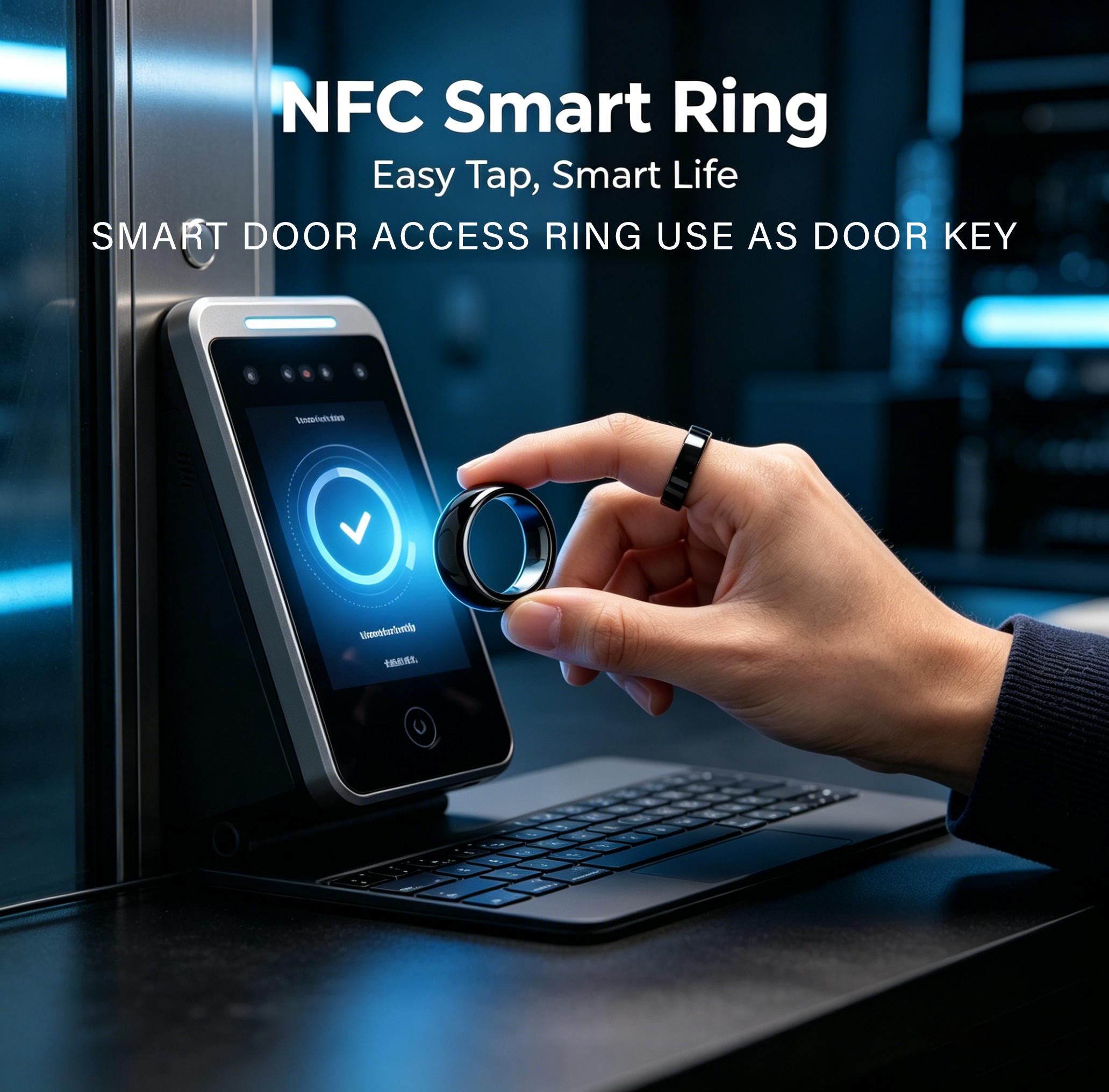 NFC Full Ceramic Smart Ring Co – обзор и цена Smart Ring Nfc Pay