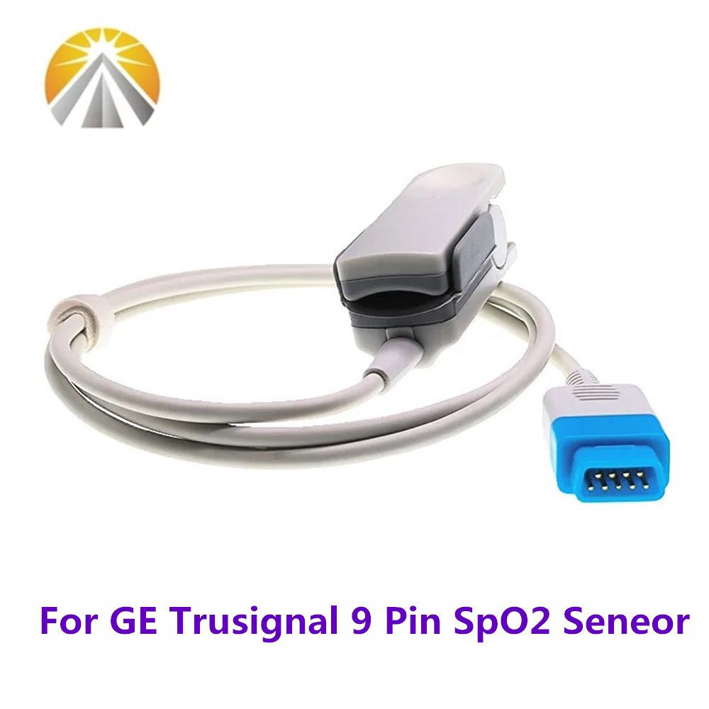 SPO2 Sensor 9 Pin For GE Datex – обзор и цена Breath Rate Monitor