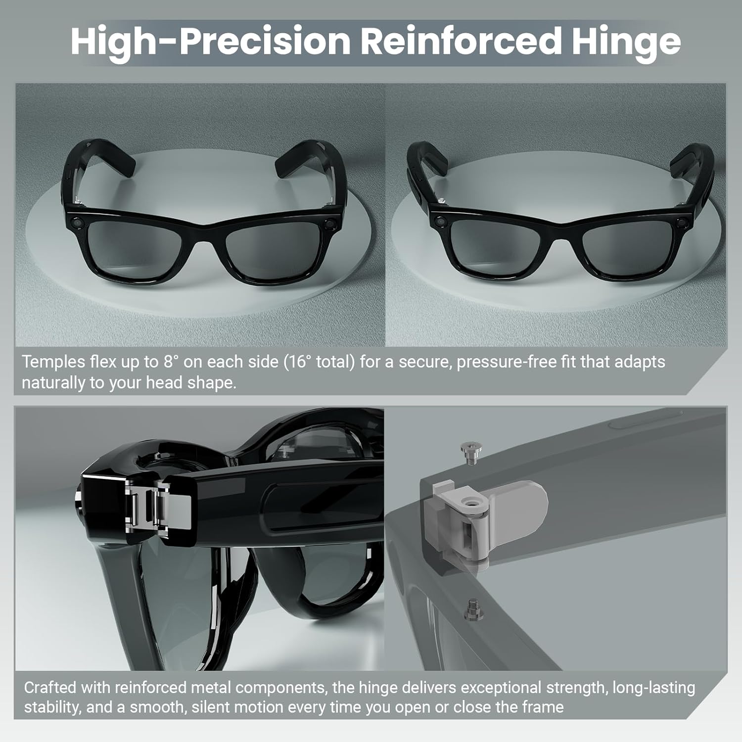 8MP AI Smart Glasses: 1080P Vi – обзор и цена Smart Glasses Lens