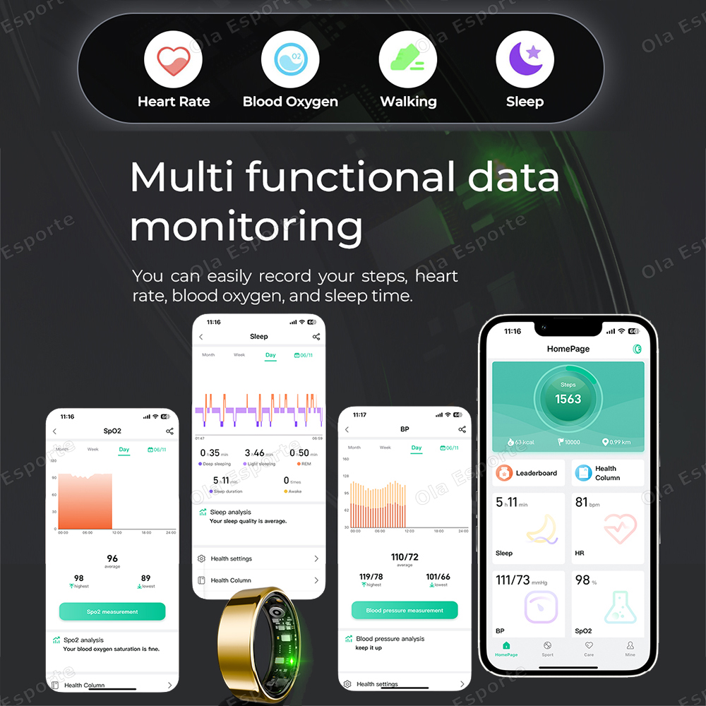 New R09 Smart Ring Men Women w – обзор и цена Temperature Ring Skin