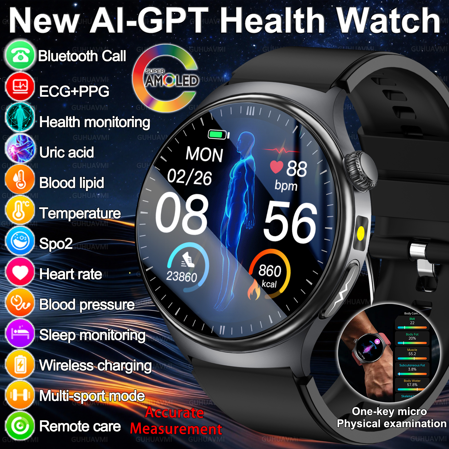 2026 New Accurate Diagnosis Sm – обзор и цена Fall Detection Watch