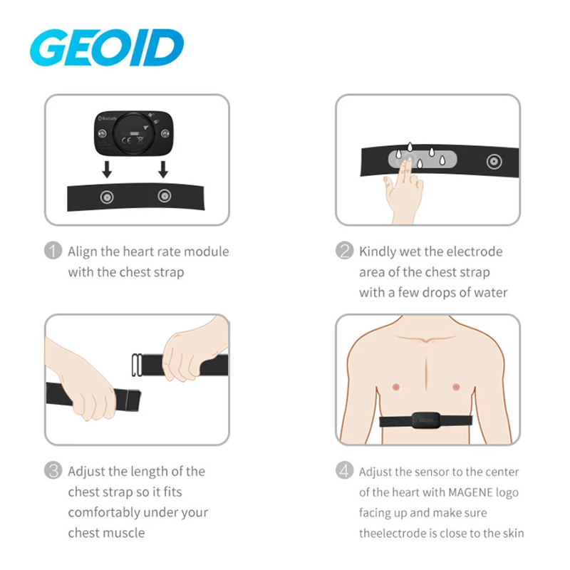 GEOID HS500 Heart Rate Monitor – обзор и цена Breath Rate Monitor