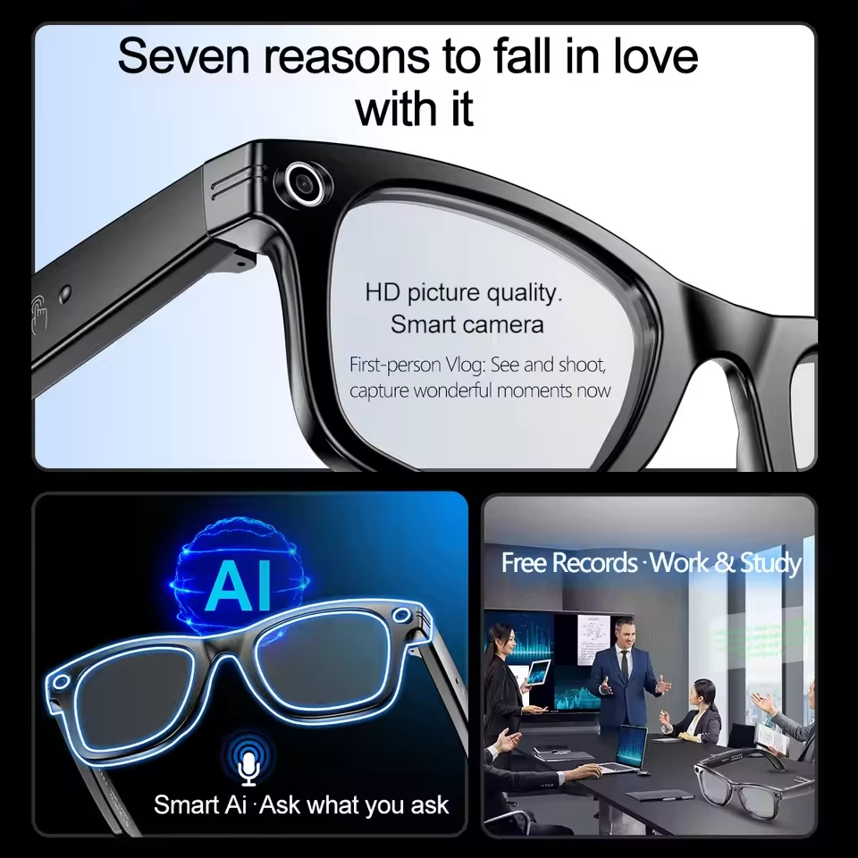 Xiaomi 800W Camera AI Glasses  – обзор и цена Smart Glasses Lens