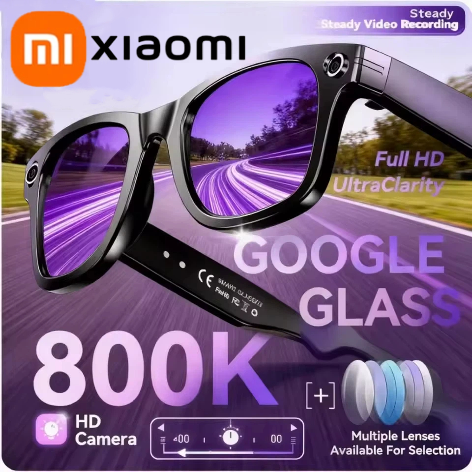 Xiaomi 800W Camera AI Glasses  – обзор и цена Smart Glasses Lens