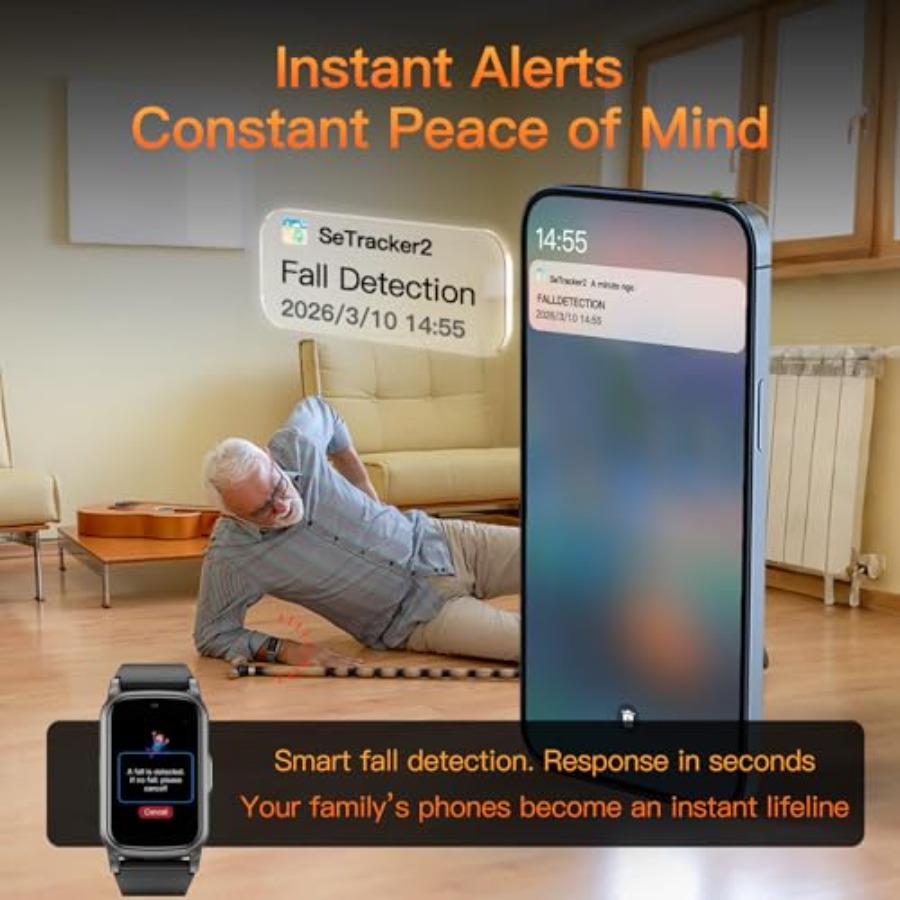 Smart Watch for Seniors with F – обзор и цена Fall Detection Watch