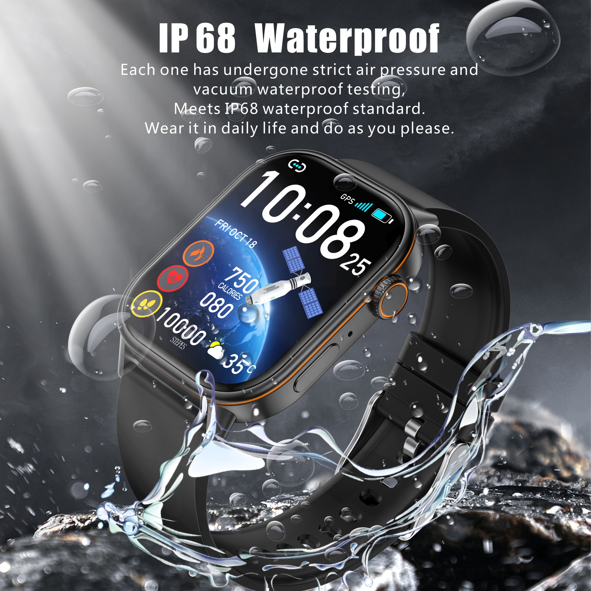 2025 GPS Positioning Smart Wat – обзор и цена Fall Detection Watch
