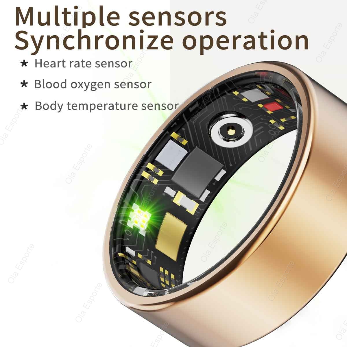 R09 Smart Ring Men Women with  – обзор и цена Temperature Ring Skin