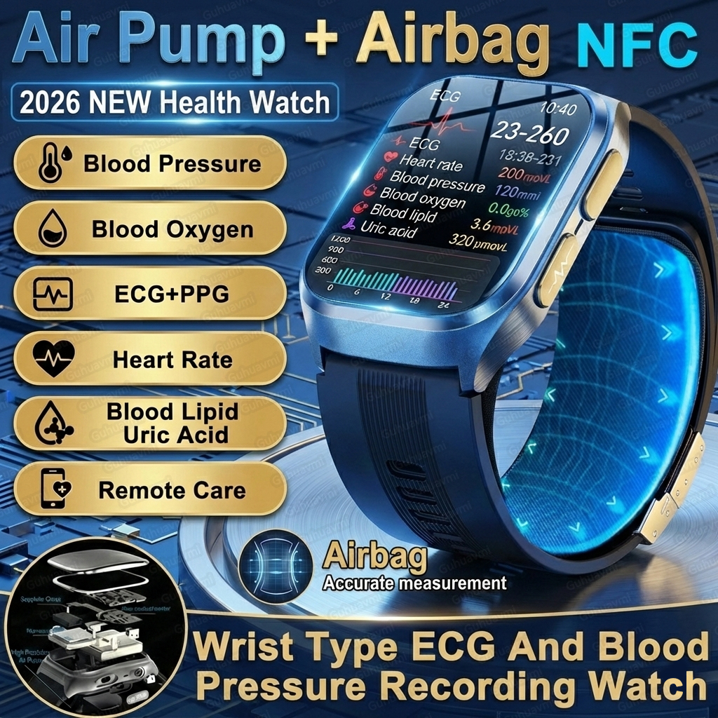 2026New Air Pump Airbag True B – обзор и цена Fall Detection Watch